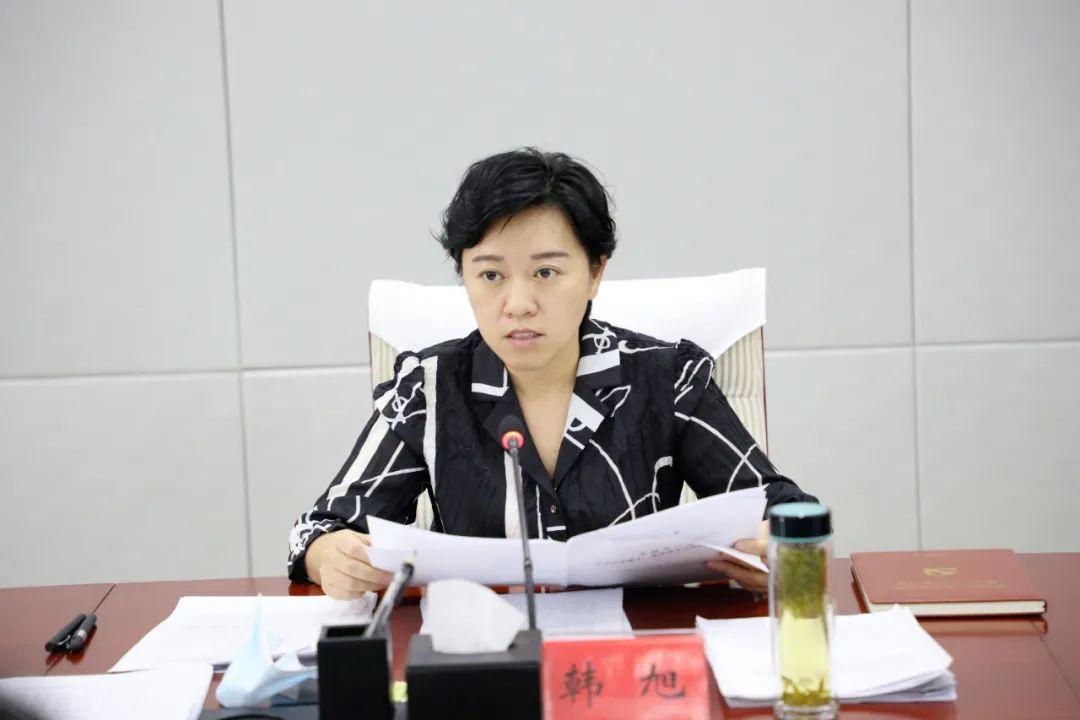 韩旭主持召开县委常委会扩大会议