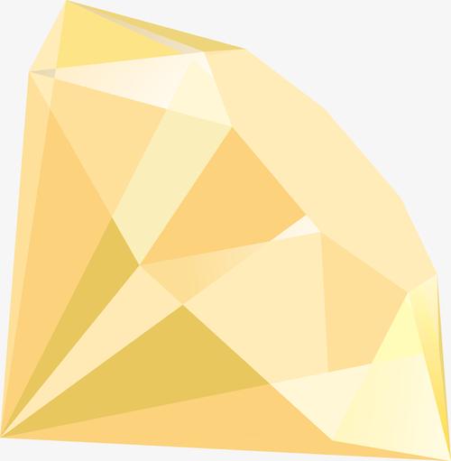 卡通矢量水晶钻石图