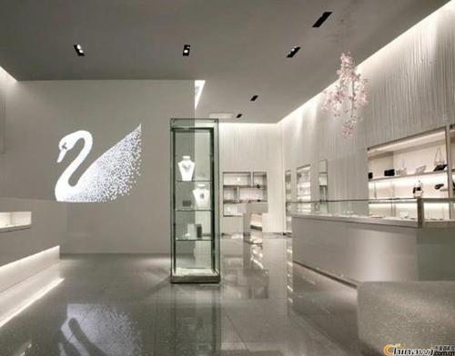 展柜厂,异形展示柜,灯饰展示柜