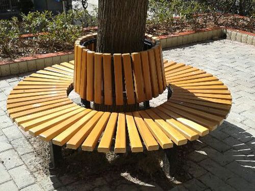 高明环保树围椅供应深圳振兴景观设施实惠的公园园林景观座椅