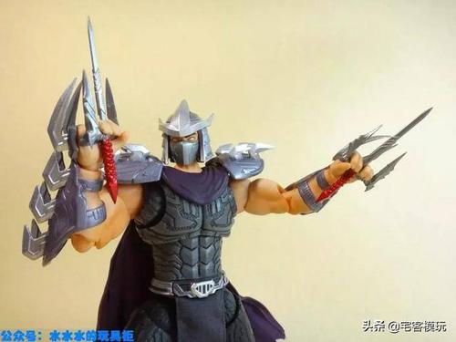 模玩秀:忍者神龟 施莱德shredder(first合金出品)
