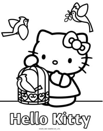 儿童卡通填色画(打印版)