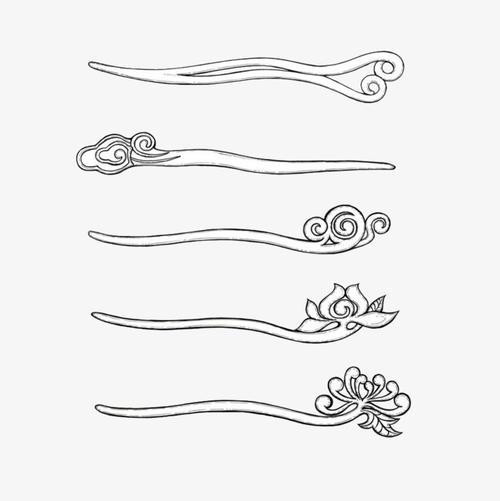 物简笔画古风jiayi