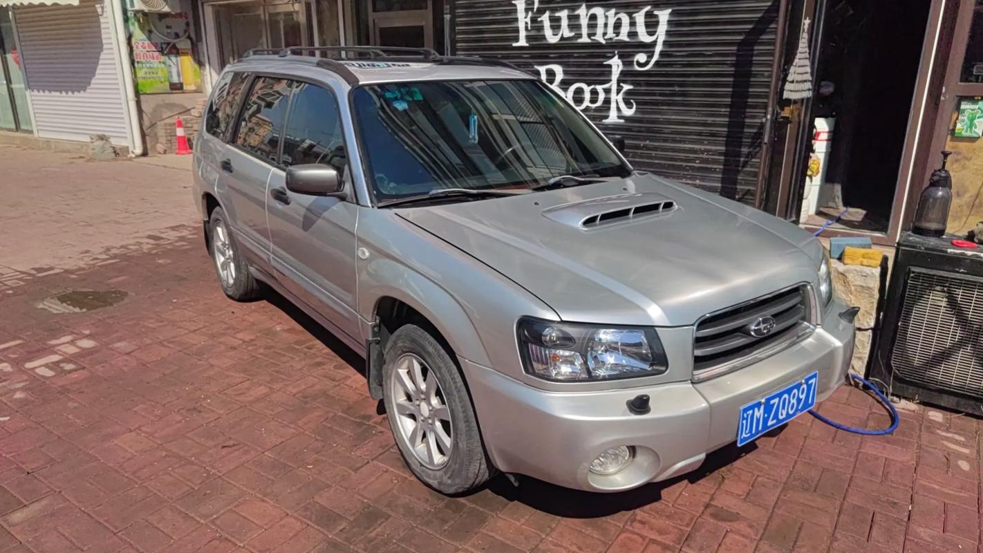 05年斯巴鲁森林人sg5真正的jdm车型2.0t涡轮增压 无