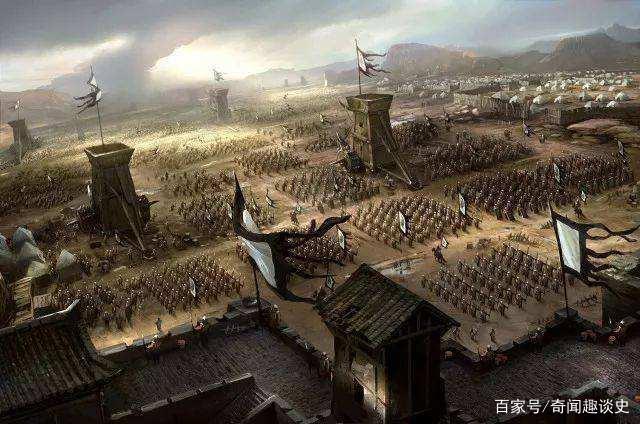 古代军营想象图