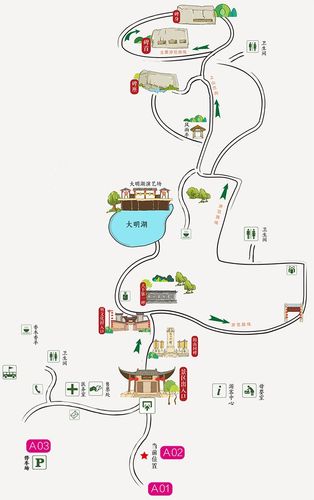 南京阳山碑材景区地图