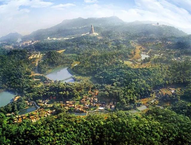 广东省佛山市,西樵山风景名胜区,奇崖怪壁水景应有尽