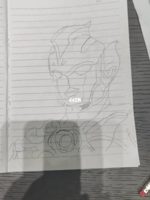 画雷杰多奥特曼_绘画_文化_绘画