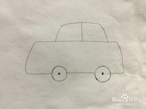 如何画汽车简笔画
