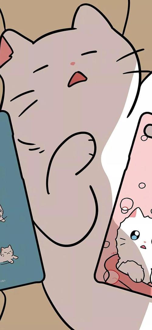动漫二次元,猫咪,治愈手机壁纸,静静倾听大自然的声音