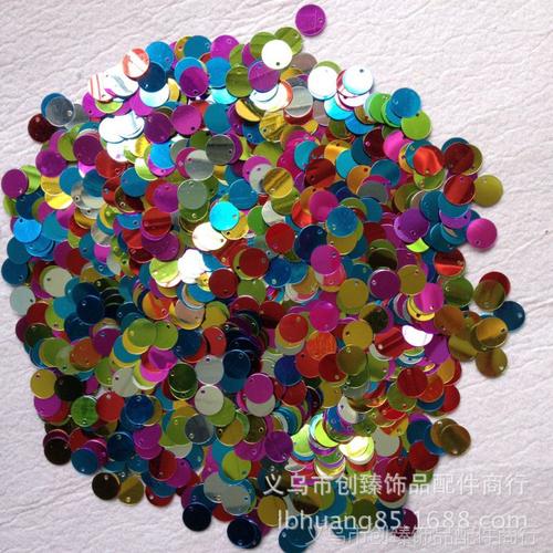 大量供应工艺品珠片 diy手工亮片 颜色齐全 可混色