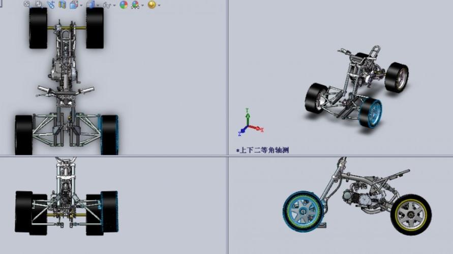 求个好点配置的沙滩车图纸!四驱的!有的朋友分享一下!