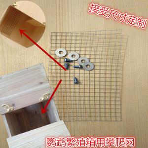 鹦鹉繁殖箱内部攀爬网/繁殖箱配件/虎皮牡丹玄凤太阳大小绯用攀爬