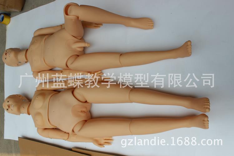 多功能护理模拟人医学假人护士练习操作教学模特护理人体模型男