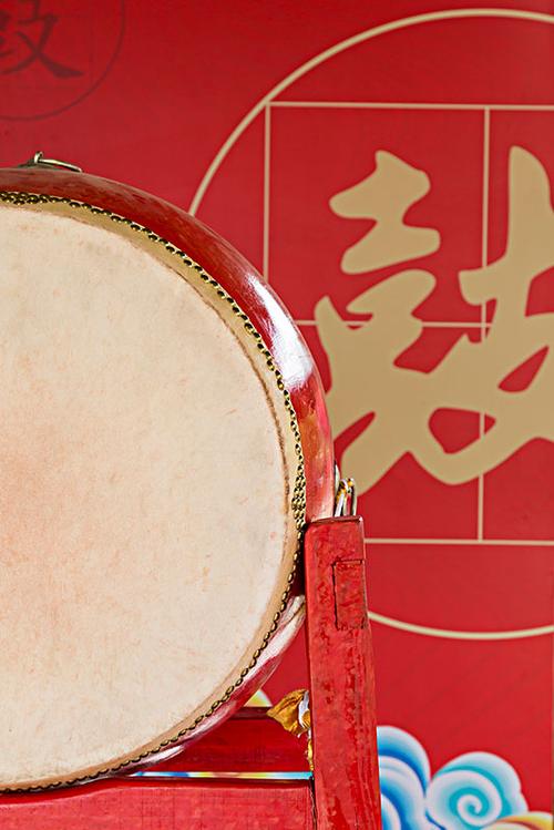 中国鼓特写