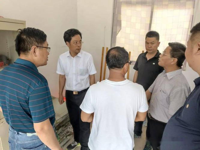 阜平县县委副书记代县长王占祥深入乡镇调研防汛准备情况