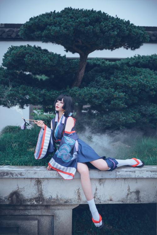 阴阳师烟烟罗cos烟如绫罗美人如画