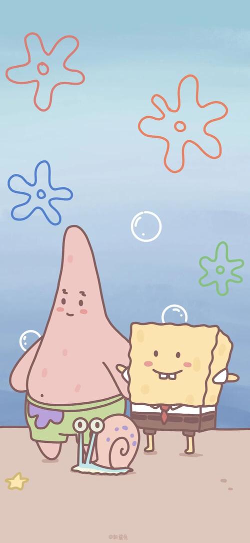 壁纸海绵宝宝派大星可爱