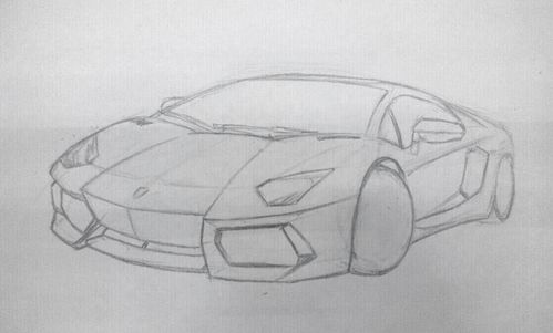 蛮牛兰博基尼lp700-4手绘