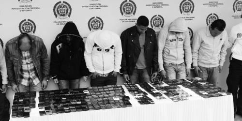 哥伦比亚毒贩改行走私手机