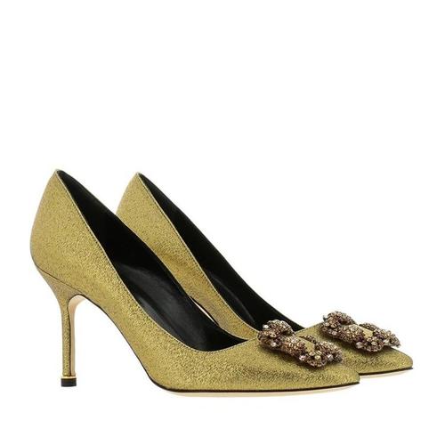 manolo blahnik/manolo blahnik 19年春夏 尖头 女性 细跟 小香风