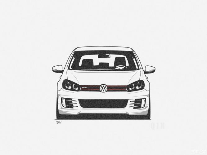车圈快乐星球那些年我画过的大众高尔夫漫画壁纸