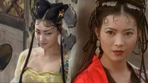 回想《西施降魔篇》中,为"空虚公子"罗志祥撒花的"荒原四大美女"之首