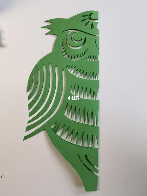 猫头鹰有人爱嘛?剪纸猫头鹰