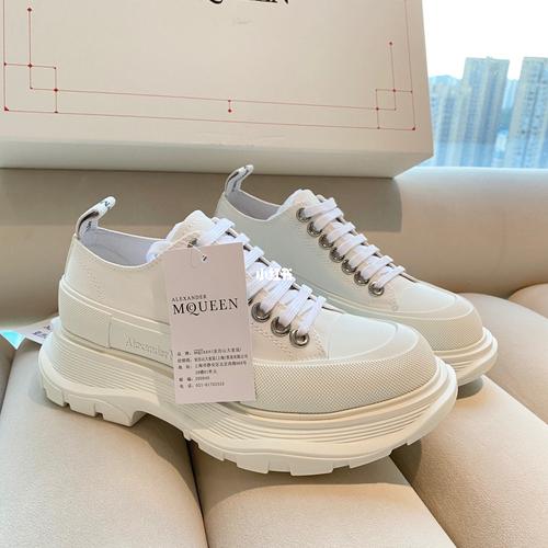 麦昆新款帆布鞋情侣鞋_情侣鞋_帆布鞋_亚历山大·麦昆