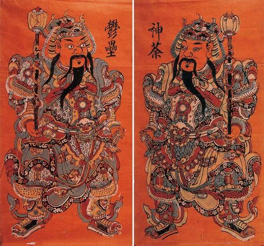 门神画