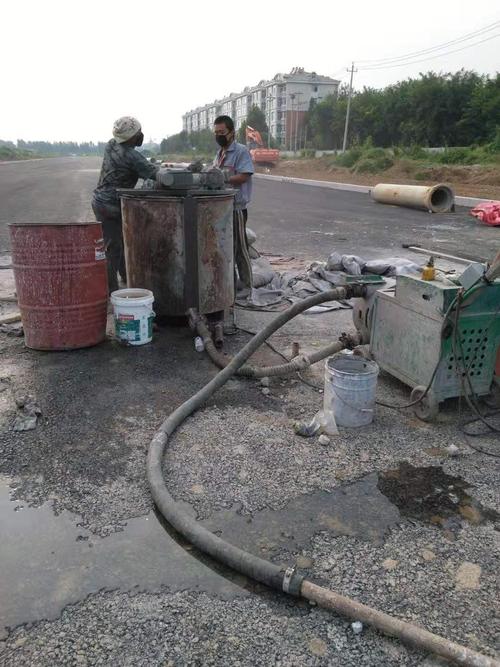 宁夏吴忠路面回填土下沉灌浆注浆施工队伍