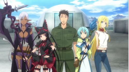 【gate 奇幻自卫队】op2「gate ii ～世界を超えて～」岸田教団&the