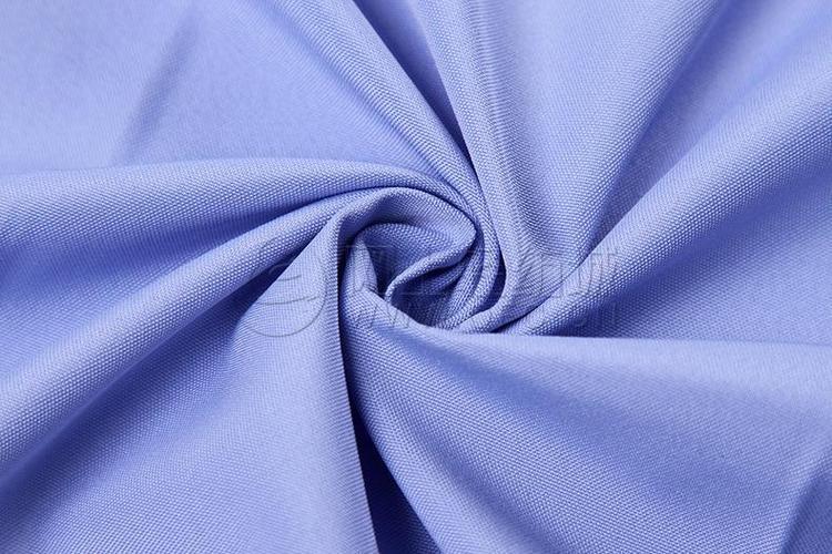 现货供应保安灰色交织绸衬衫面料 涤棉面料保安制服_.