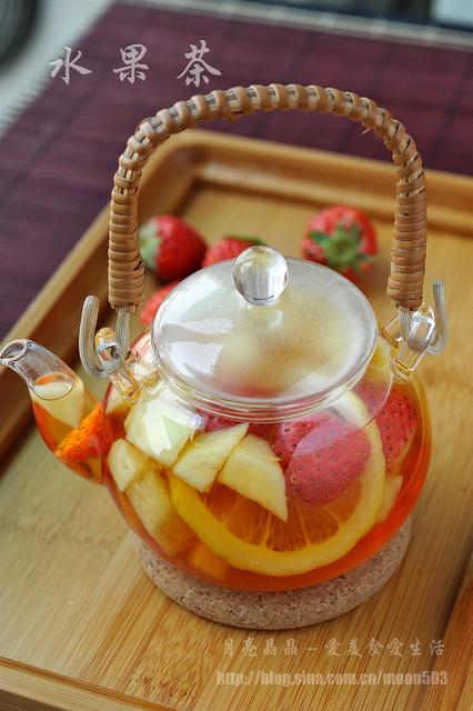 泡一杯果香四溢的女人茶--水果茶