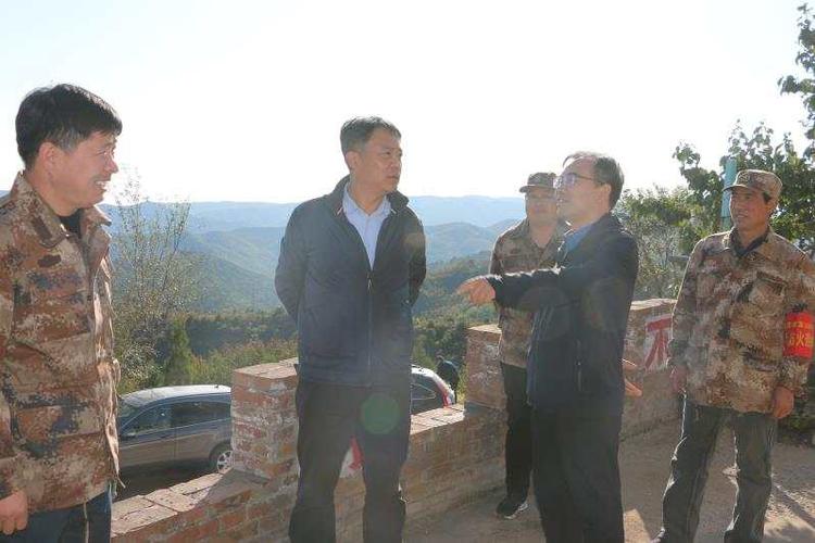 王明厚副市长督导检查盂县秋冬季森林草原防灭火工作