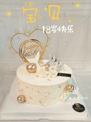 18岁生日蛋糕