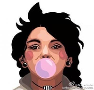 创意手绘头像个性简单大气细节可以看懂一切