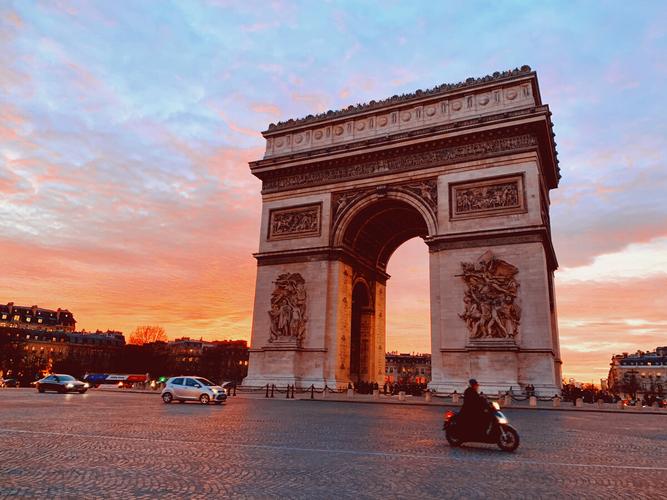 法国巴黎凯旋门