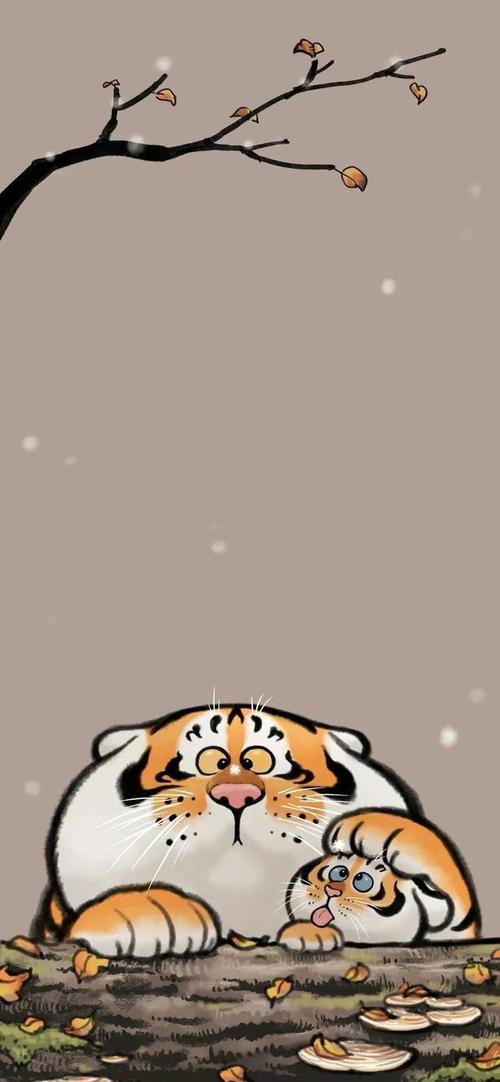 壁纸世间最可爱的萌虎原作者不二马大叔
