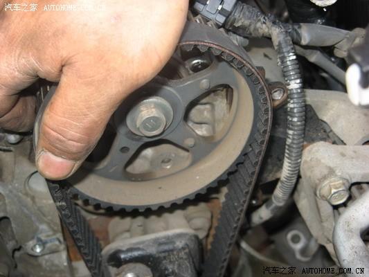 阿峰威乐换正时皮带庞大作业_夏利论坛_手机汽车之家
