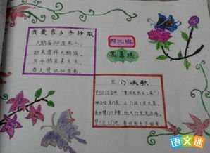 洛阳的家乡菜手抄报 我的家乡手抄报