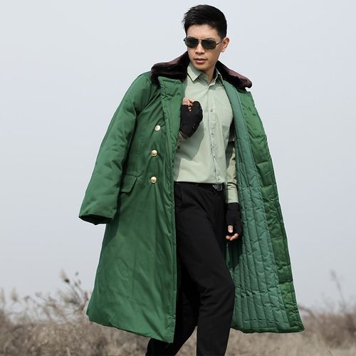 65式军大衣常服棉大衣男冬季加厚长款保安东北大衣防寒抓绒大衣女