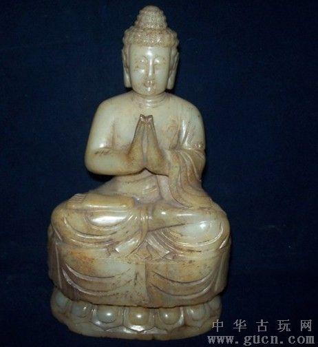 高古 玉观音摆件