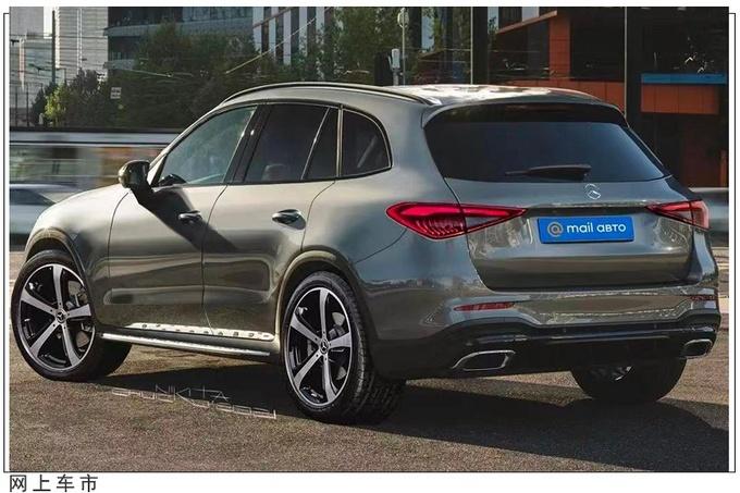 全新一代奔驰glc外观渲染图 2022年发布