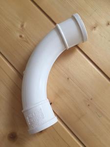 新款pvc电线管弯头月弯大弧度90度月牙弯国标月亮弯大弯32 40 50