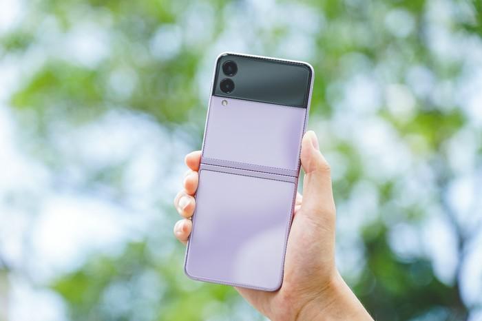 三星galaxyzflip35g评测精致美学下的粉饼盒谁不爱