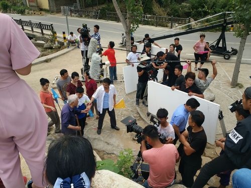 电视剧《遍地书香》拍摄现场