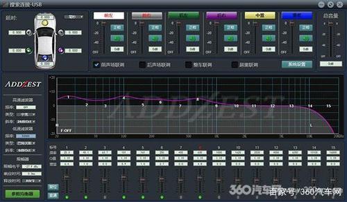 addzest asp462bt音频处理器 看似简约调音玩法却多样