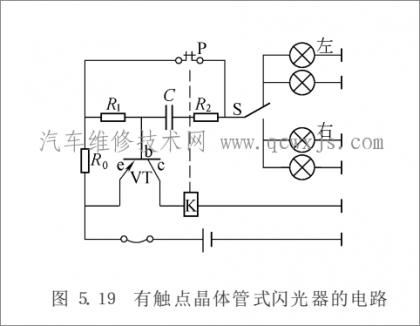 转向灯系统的组成与(闪光器)工作原理