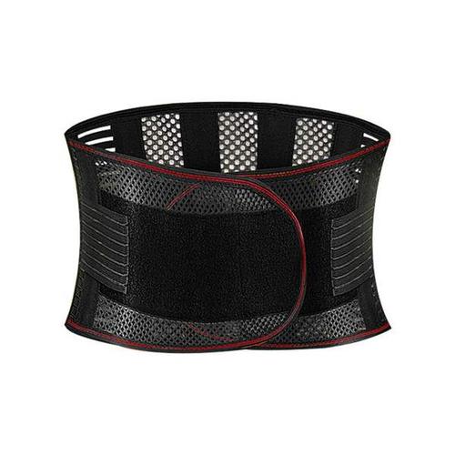 购客钢板固定绑腰部护腰带腰椎疼滑脱扭伤老人腰痛老年人薄款 窄腰围